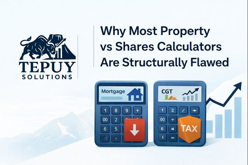 Why Most Property vs Shares Calculators Are Structurally Flawed