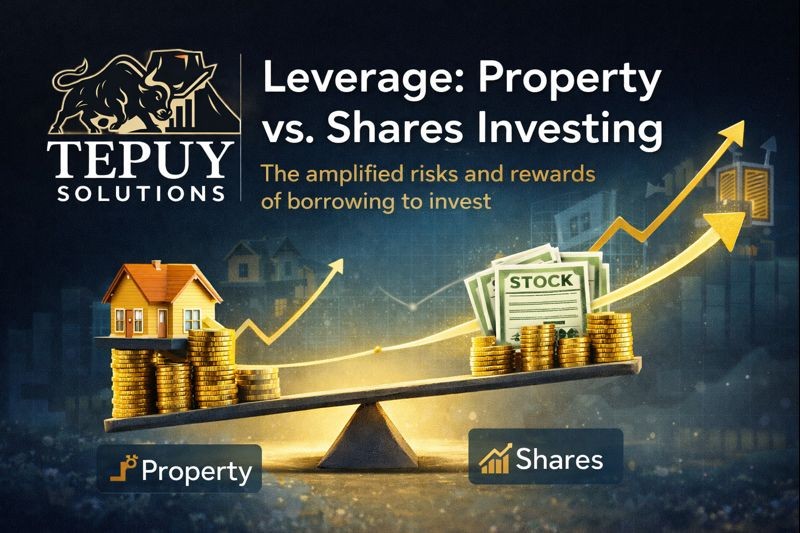 Leverage: Property vs Shares Investing