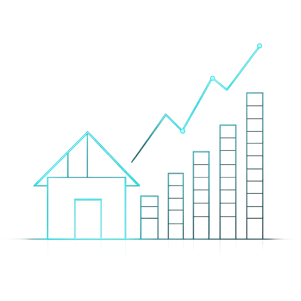 Property vs Shares icon